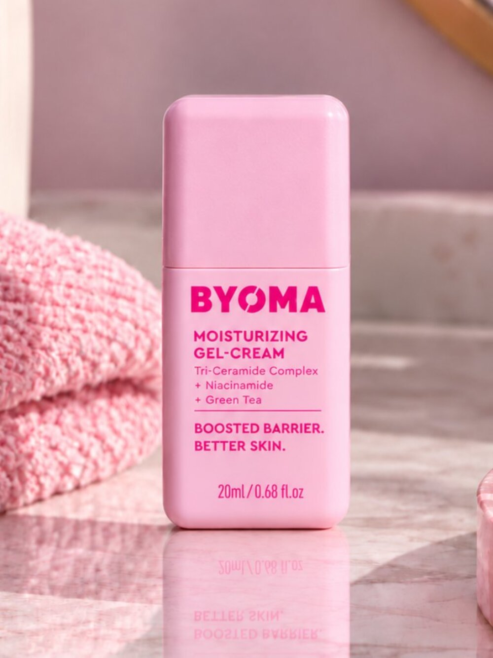 BYOMA Mini Moisturizing Gel Cream Niacinamide Ceramides Oil Free Moisturizer 20m